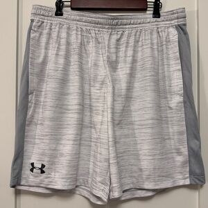 Under Armour Men's MK1 Twist athletic shorts XL Gray